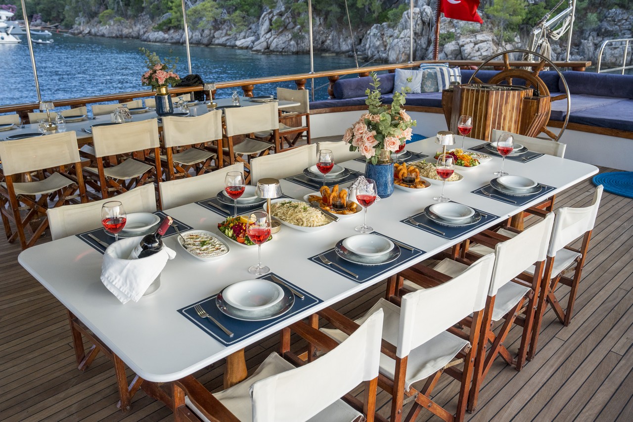 Blue Cruise Diary of a 20 Person Friends Group in Turkey