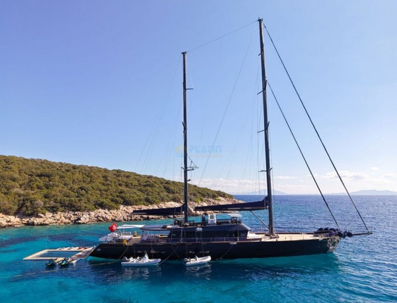 Oguz Khan Ultra Luxury Sailing Yacht Charter