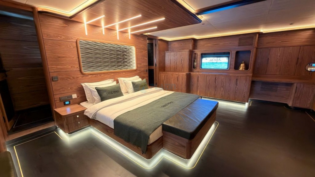 Oguz Khan Ultra Luxury Sailing Yacht Charter
