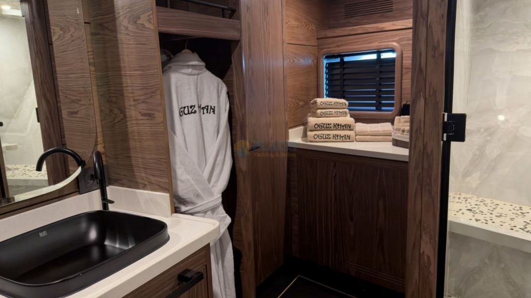 Oguz Khan Ultra Luxury Sailing Yacht Charter