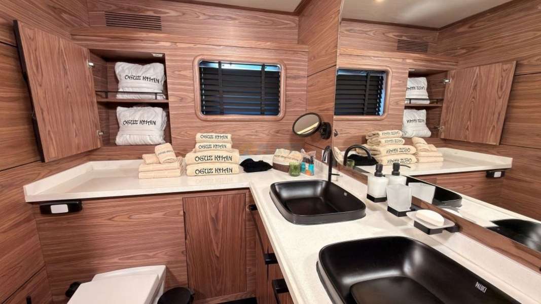 Oguz Khan Ultra Luxury Sailing Yacht Charter