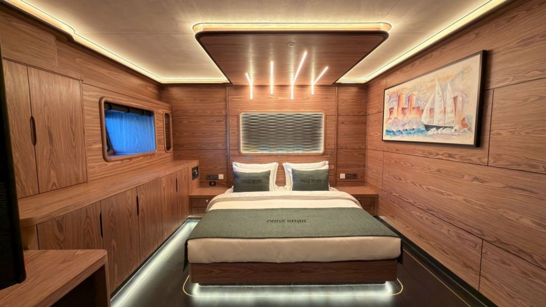Oguz Khan Ultra Luxury Sailing Yacht Charter