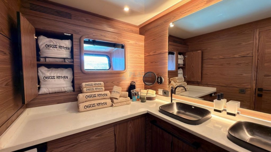 Oguz Khan Ultra Luxury Sailing Yacht Charter