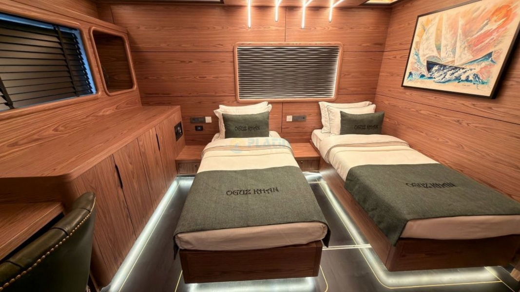 Oguz Khan Ultra Luxury Sailing Yacht Charter