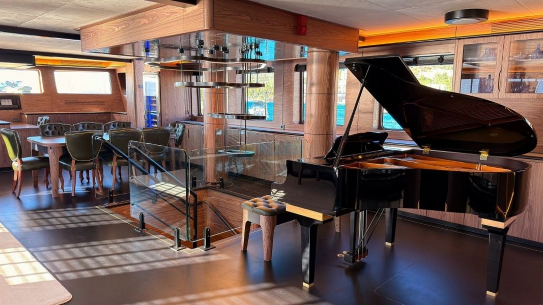 Oguz Khan Ultra Luxury Sailing Yacht Charter