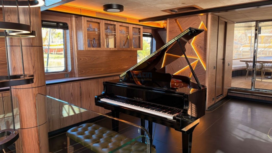 Oguz Khan Ultra Luxury Sailing Yacht Charter