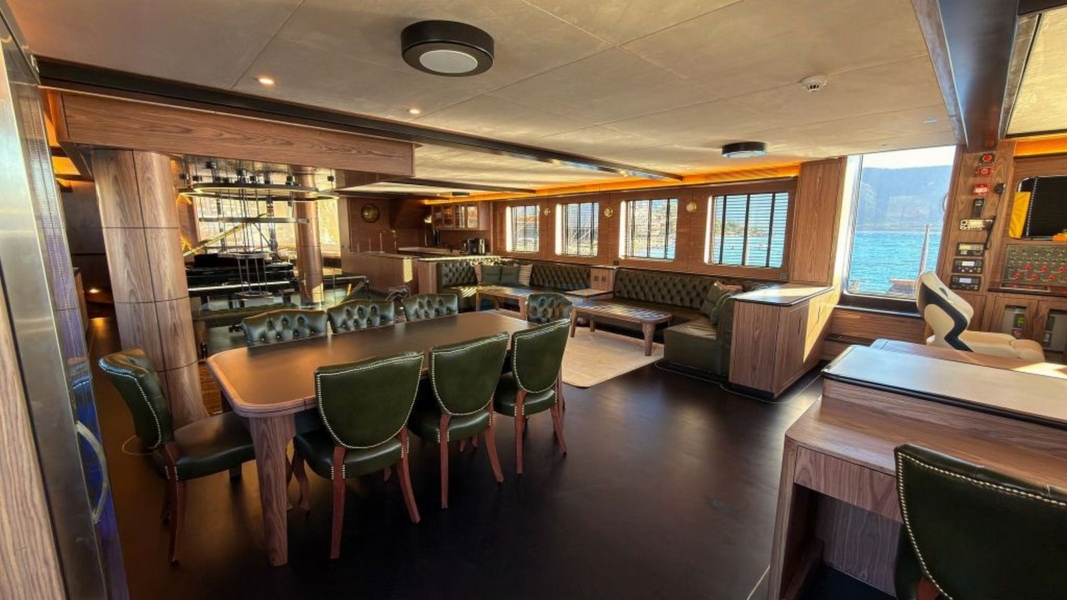 Oguz Khan Ultra Luxury Sailing Yacht Charter