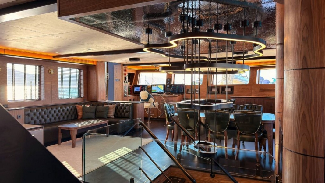 Oguz Khan Ultra Luxury Sailing Yacht Charter