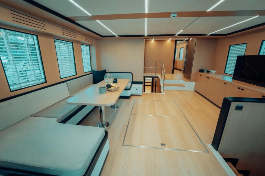 Experience an unforgettable blue cruise on BELUGA, a modern 2025 luxury motor yacht. 5 cabins, 10 guests, water sports, and tailor-made itineraries in Turkey & the Greek Islands.