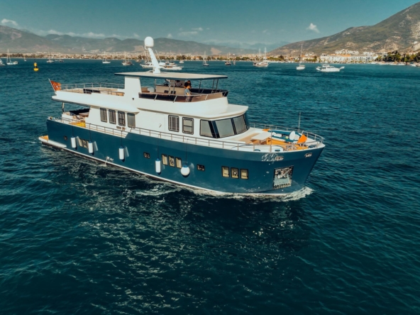 Experience an unforgettable blue cruise on BELUGA, a modern 2025 luxury motor yacht. 5 cabins, 10 guests, water sports, and tailor-made itineraries in Turkey & the Greek Islands.