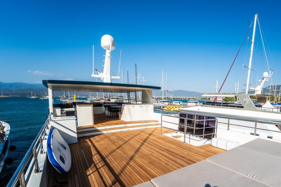 Experience an unforgettable blue cruise on BELUGA, a modern 2025 luxury motor yacht. 5 cabins, 10 guests, water sports, and tailor-made itineraries in Turkey & the Greek Islands.