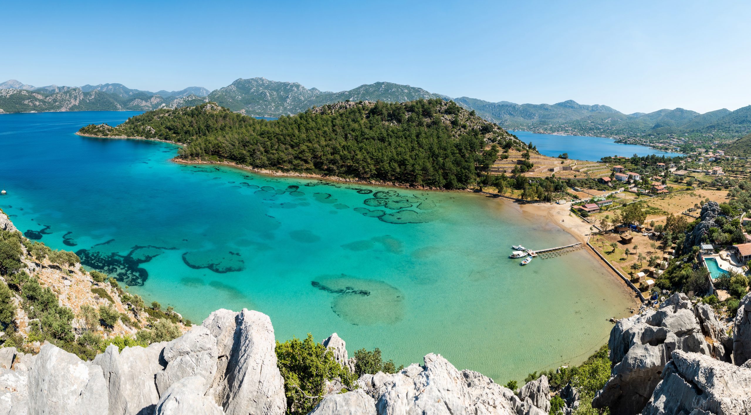 Set sail from Fethiye and explore Ölüdeniz, Butterfly Valley, Gemiler Island & secret coves on a dream Blue Cruise adventure.