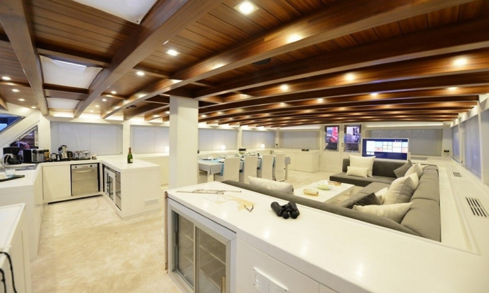 Charter White Soul from Marmaris for a private weekly luxury gulet cruise. Enjoy water sports, sun, and a personalized blue voyage experience.