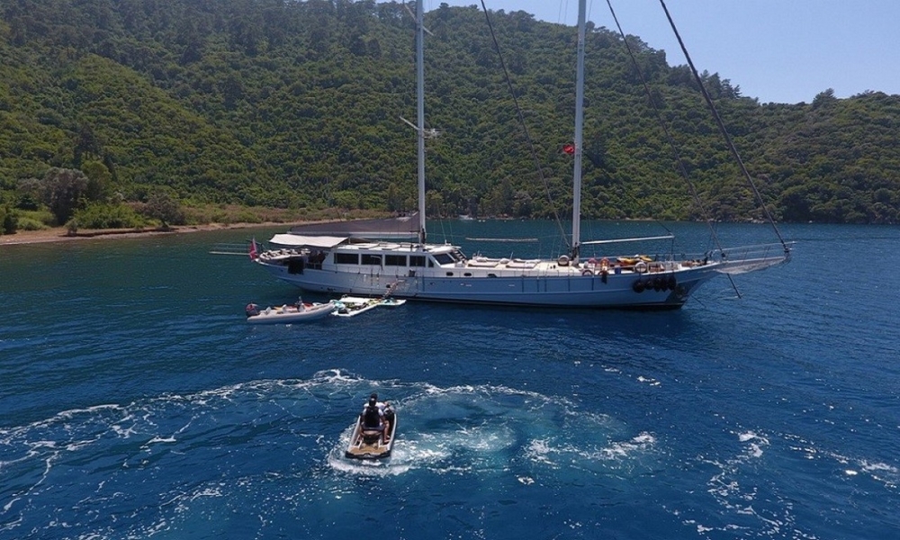 Charter White Soul from Marmaris for a private weekly luxury gulet cruise. Enjoy water sports, sun, and a personalized blue voyage experience.