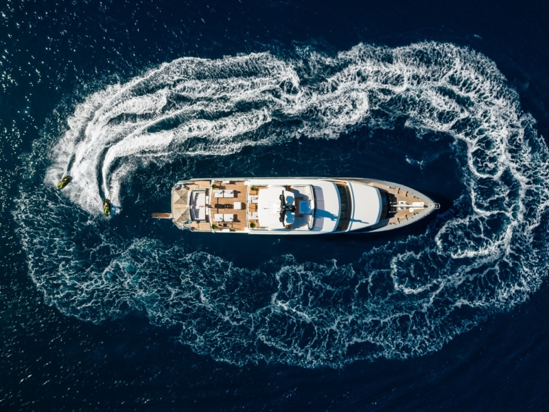 Illusion II motor yacht in Turkey. 6 cabins, 12 guests, ultra luxury yacht experience.