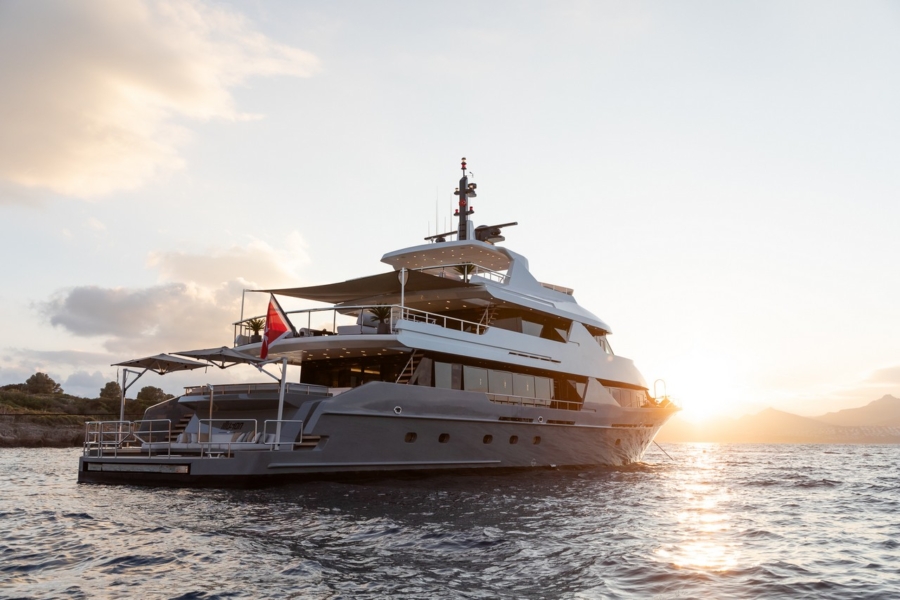 Illusion II motor yacht in Turkey. 6 cabins, 12 guests, ultra luxury yacht experience.