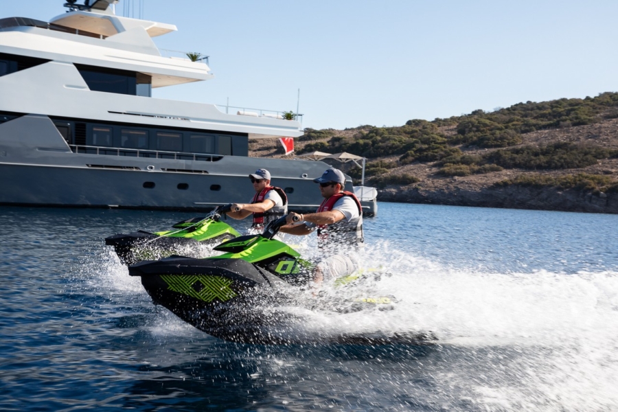 Illusion II motor yacht in Turkey. 6 cabins, 12 guests, ultra luxury yacht experience.