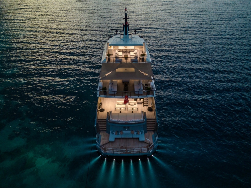 Illusion II motor yacht in Turkey. 6 cabins, 12 guests, ultra luxury yacht experience.